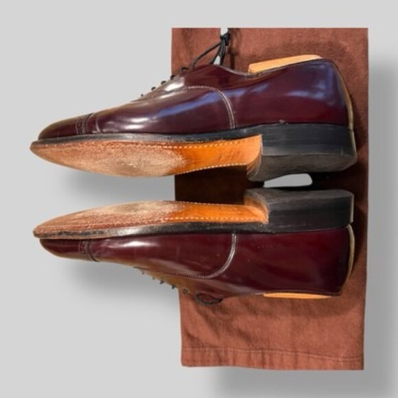 Johnston & Murphy Men’s Aristocrat  Cap Toe Color Burgundy size 9 main image 11